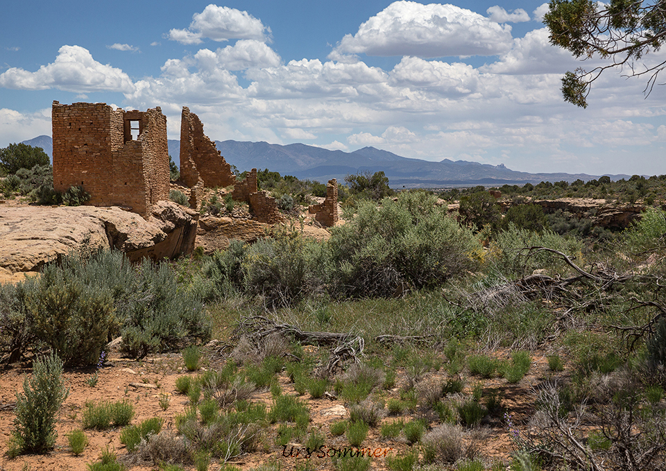 Ruins in Hovenweep NM Utah