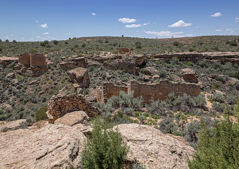 Ruins in Hovenweep NM Utah